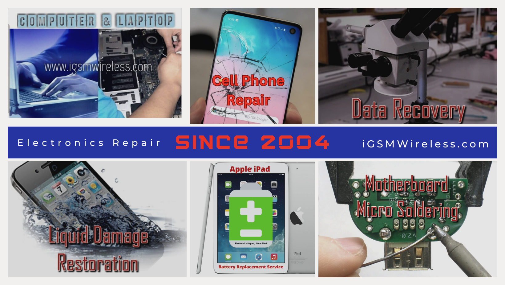 iGSM - Electronics Repair