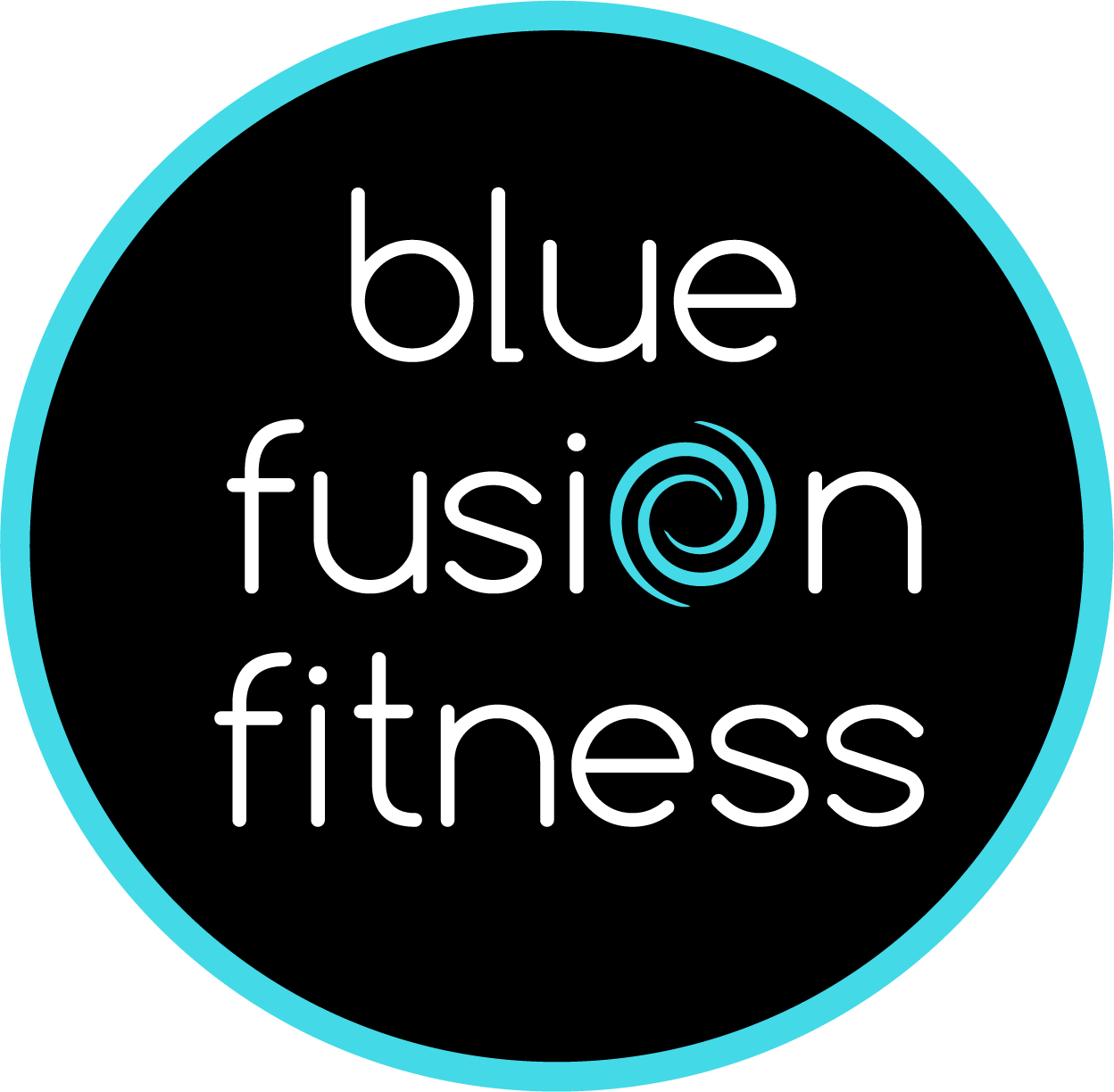 BLUE Fusion Fitness logo