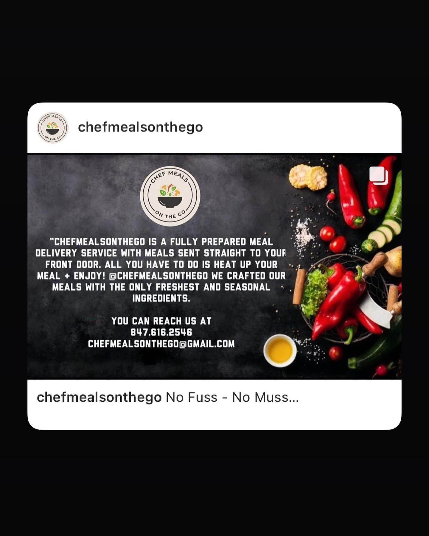 Meals by Chef Jeremy