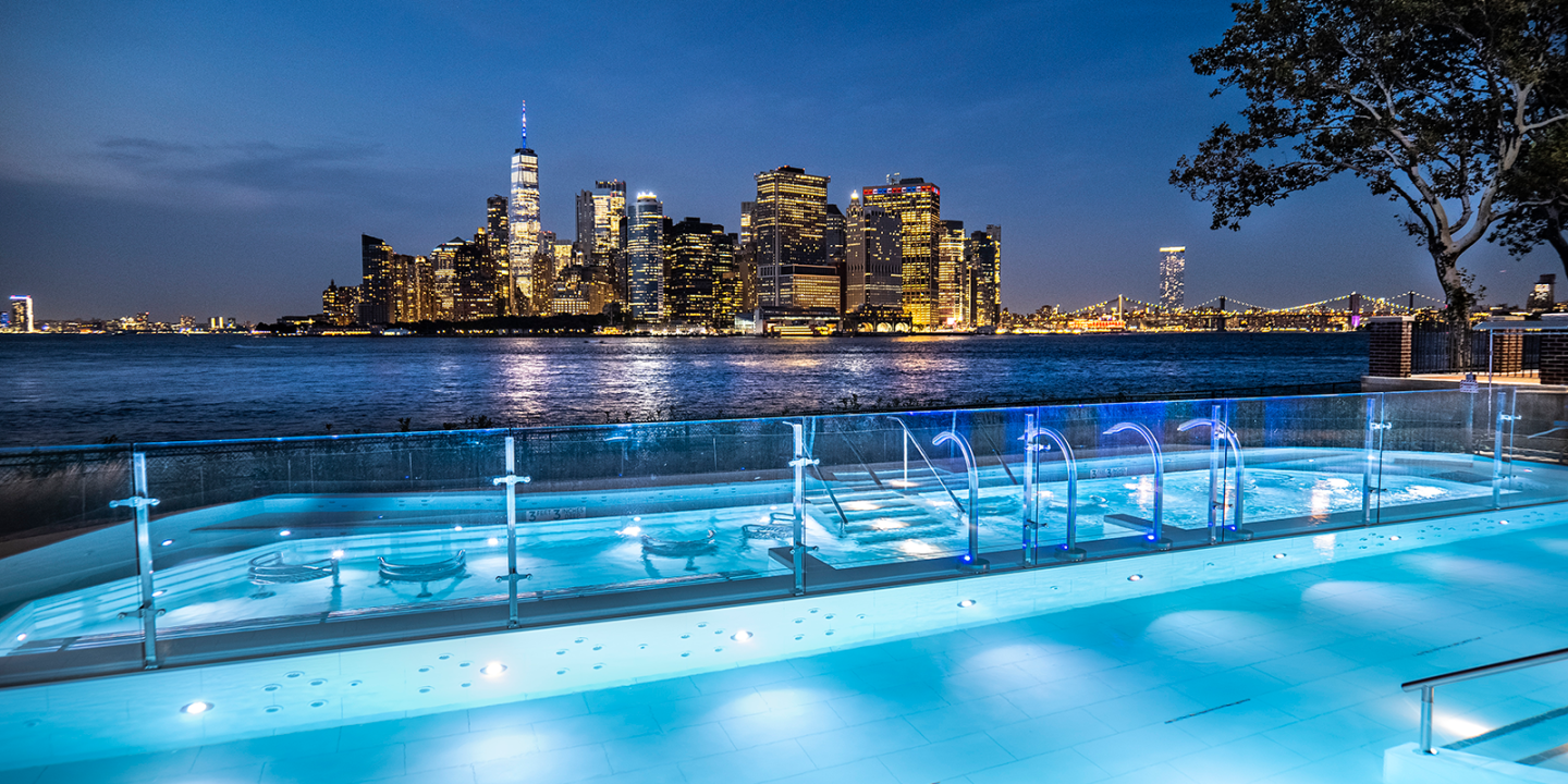 Inside the New Waterfront Spa on New York’s Governors Island