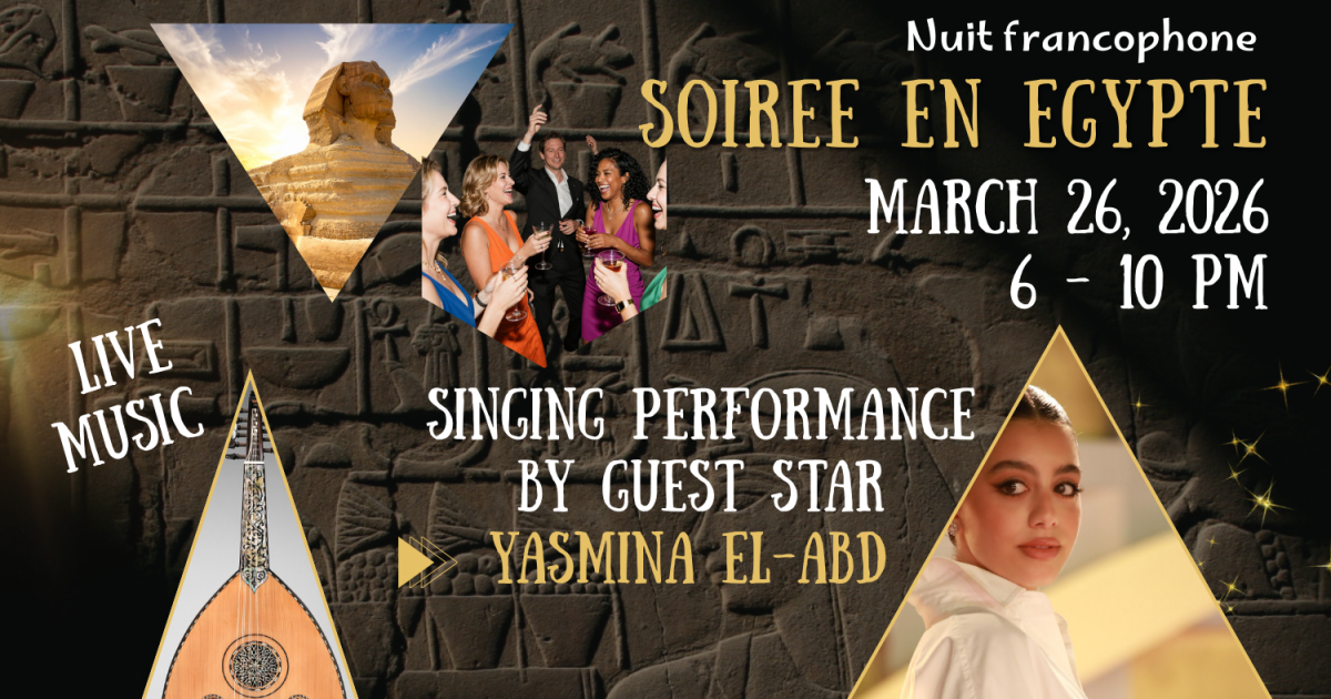 Soirée in Egypt – A Night of Egyptian Music, Culture & Cuisine