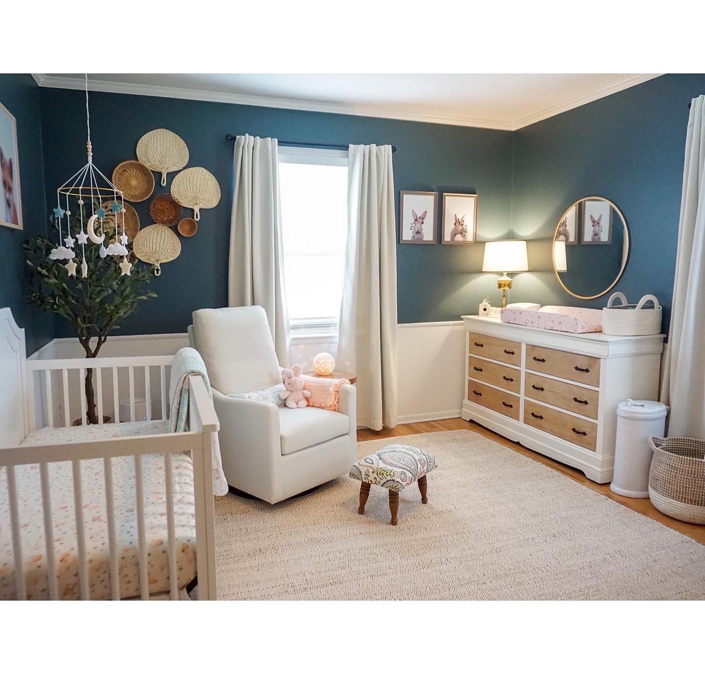 Baby sleep & shop Riley's nursery! Affordable! (2023) cover photo collage