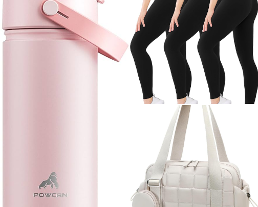 Glow Up Gym + Wellness Glow-Up Essentials cover photo collage