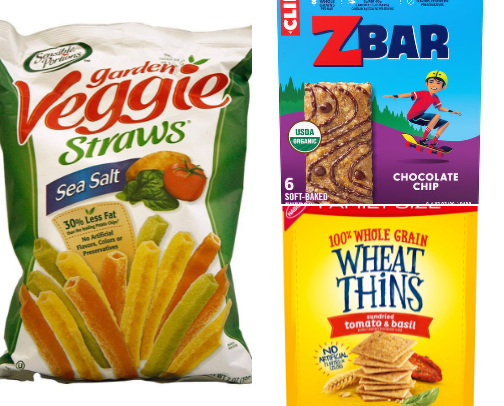 kids snacks cover photo collage