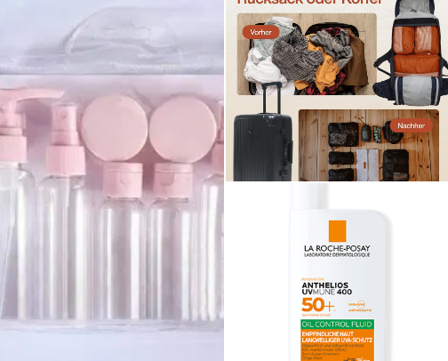 Must have Travel essentials cover photo collage