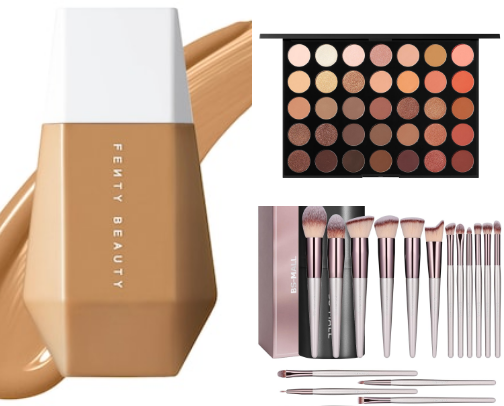 Fave Makeup products💄 cover photo collage