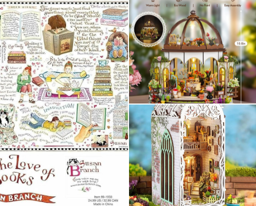 For the love of all thing puzzle cover photo collage