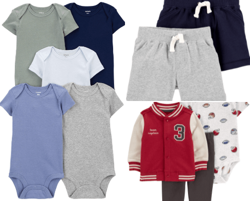 Baby clothes/pajamas cover photo collage