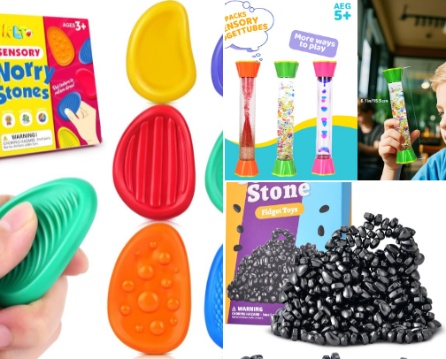 Good Fidget Toys for Kids (Calm, Focus & Sensory Fun) cover photo collage