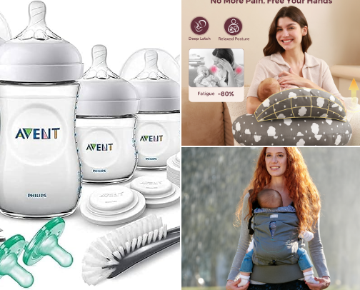 10 Basic Mom Things I Got That Made My First Baby Days So Much Easier cover photo collage