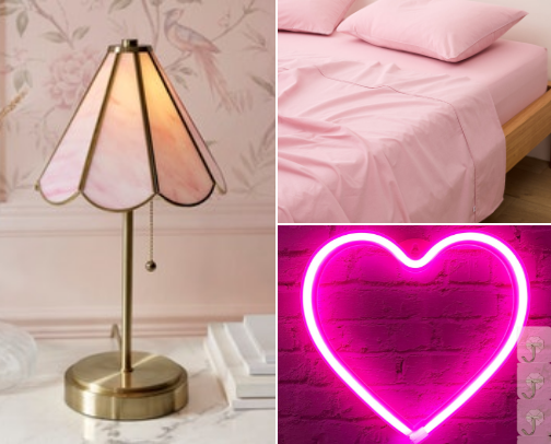 Pink Room Decors cover photo collage