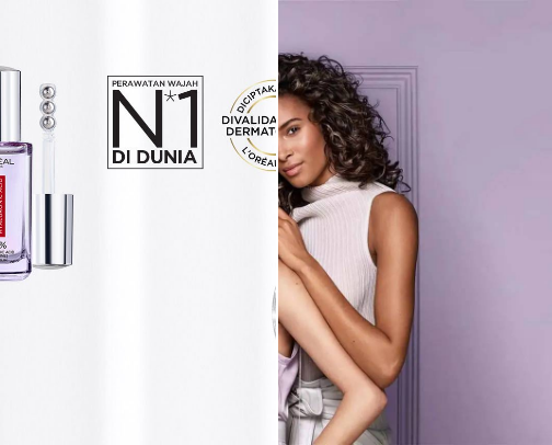 L'Oréal Paris cover photo collage