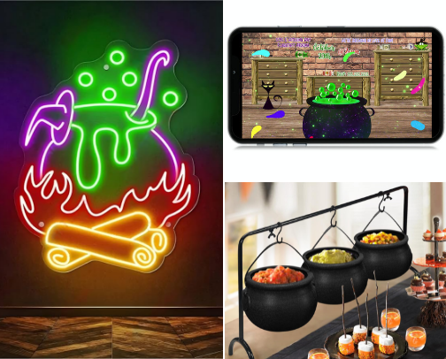 Whimsical Halloween Witch Party Ideas! cover photo collage