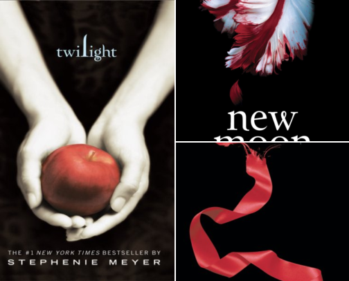 Twilight & Spooky Vampire Reads for Halloween cover photo collage