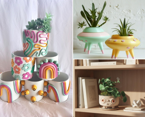 Houseplant Essentials: Plants, Planters & Care Tools🎍 cover photo collage