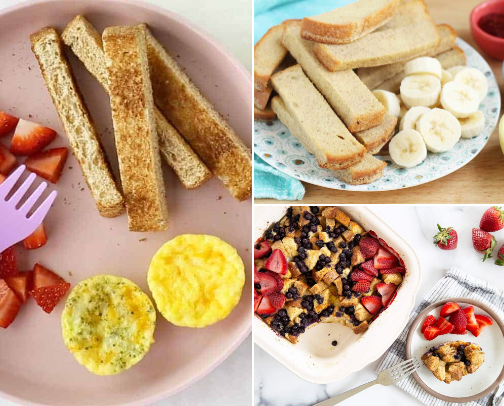 Kid-Friendly Breakfasts for Busy Days cover photo collage