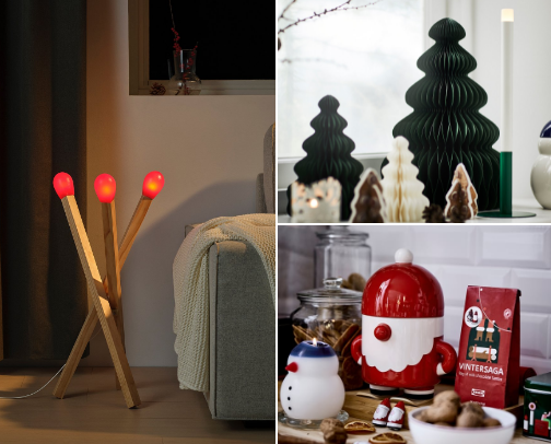 IKEA Holiday Decor 2025 cover photo collage