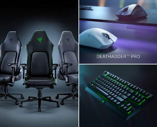 Gaming equipment🎮 cover photo collage