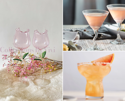 For every drop – glasses with style 🍸 cover photo collage