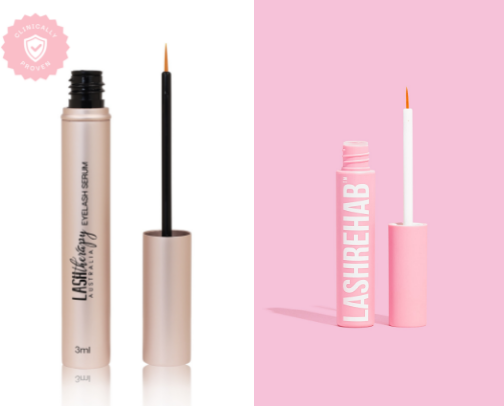 The BEST eyelash products cover photo collage