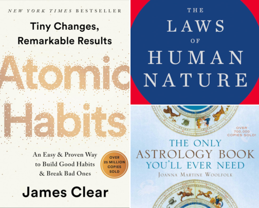 Must-Read Books for Personal Growth: Habits, Money & Psychology cover photo collage