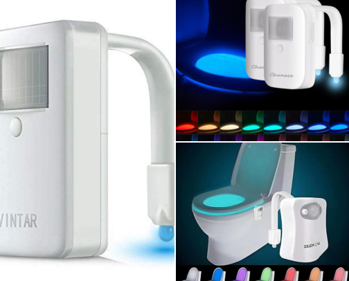 Bathroom Gadgets I Found After Stubbing My Toe at 3AM One Too Many Times cover photo collage