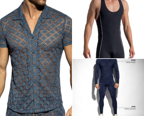 Inderwear; Sexy Brands cover photo collage