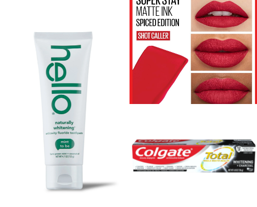 Make up for mouth and health care for teeth 🪥😀 cover photo collage