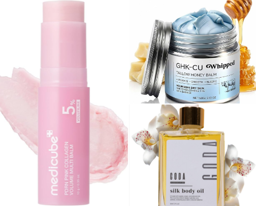 Fantastic Beauty products cover photo collage