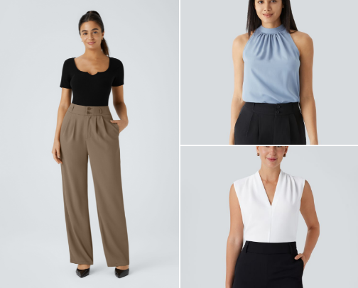 Curvy Girl Friendly Business Clothing! cover photo collage