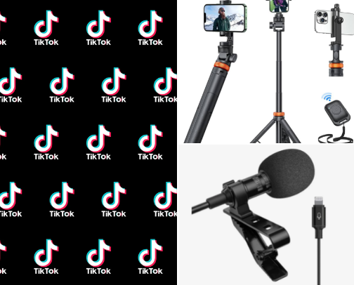TikTok Essential Must Have cover photo collage