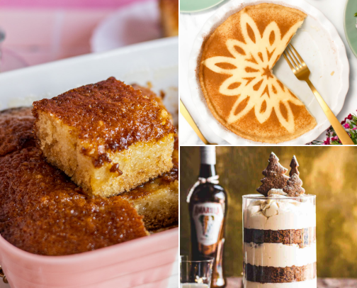 South African Christmas Dessert Favourites cover photo collage