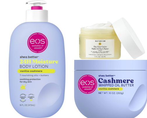 Silky, Smooth, Radiant: Must-Have Body Care cover photo collage
