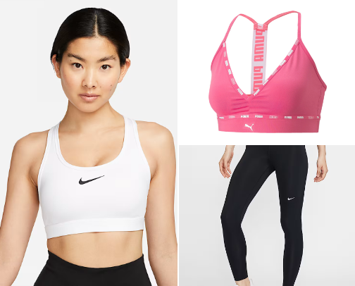 sports clothes cover photo collage