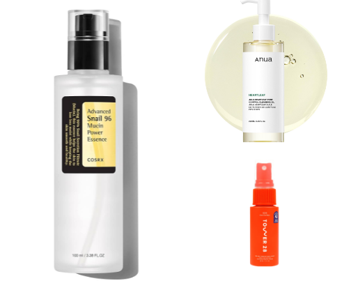 Skincare for Glowy Skin! cover photo collage