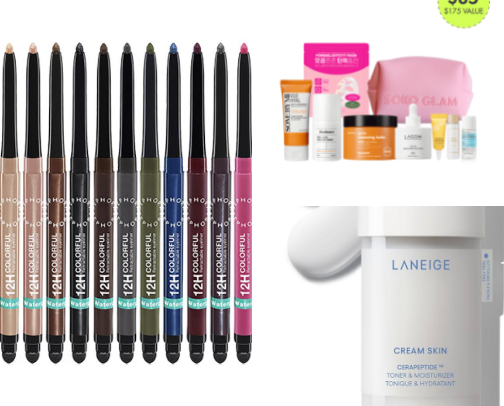 My favorite beauty recs cover photo collage