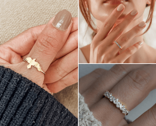 r i n g s✨💍 cover photo collage