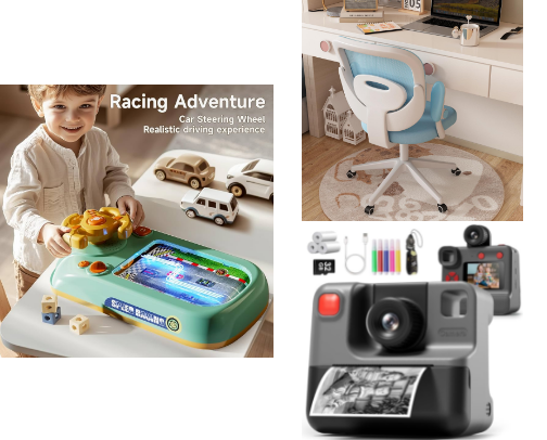 Keep your kids smiling with BEST Finds :) cover photo collage