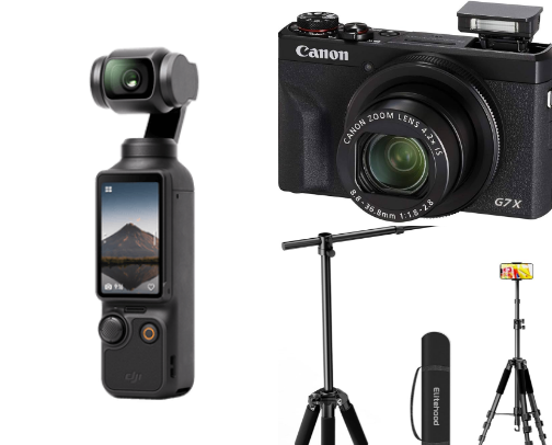 Content Creation Gadgets cover photo collage