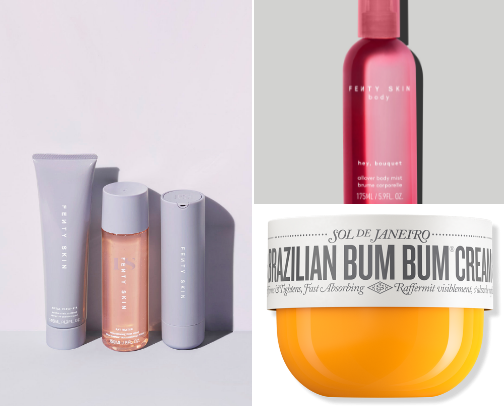 My Fave Skin Care Products cover photo collage