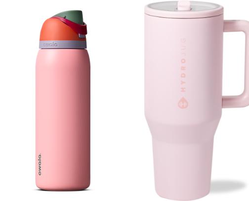 Favorite water bottles to keep you hydrated! cover photo collage