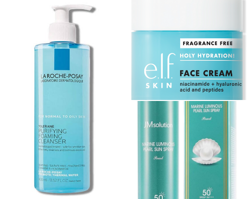 everyday skincare (affordable) cover photo collage