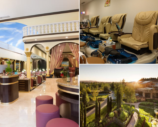 Spa treatment cover photo collage