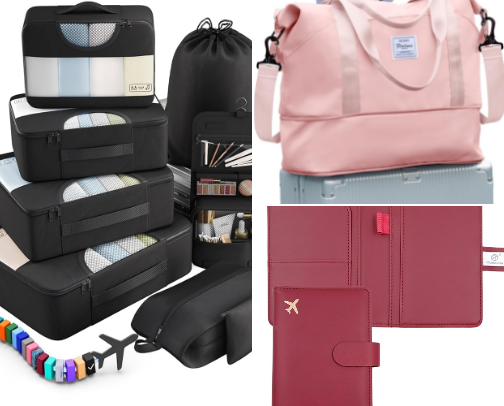 Travel MUST haves ✈️ cover photo collage