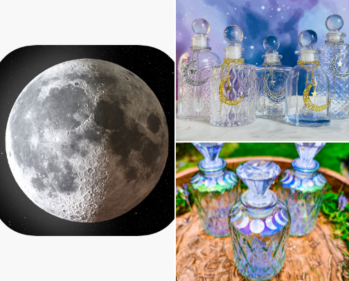 Moon Water cover photo collage