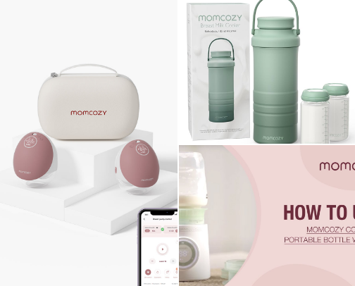 My Breastfeeding Essentials🩷🌸🍼 cover photo collage