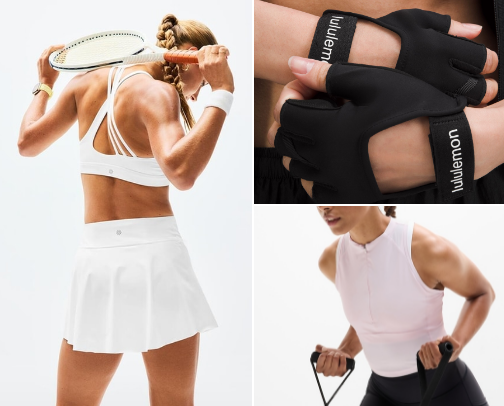 Train in Style | High-Quality Workout Clothing & Gear cover photo collage
