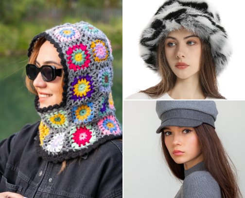 Top Winter Hat Trends for Women in 2025 cover photo collage
