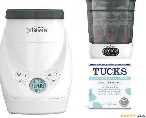 Products I Panic Ordered during Postpartum cover photo collage