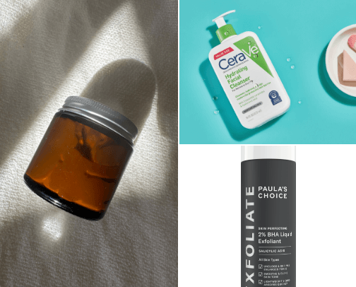 Skincare ✨ cover photo collage